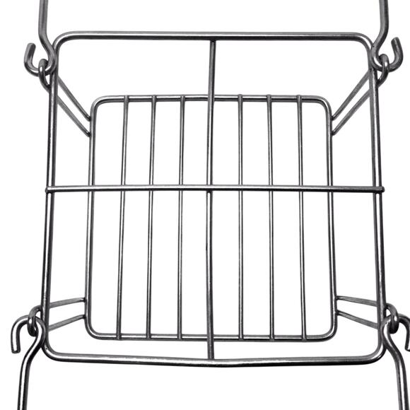 Wire Condiment Caddy with Folding Handles - Picture 4 of 4